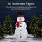 Best Choice Products Lighted Pop-Up Snowman, Outdoor Christmas Holiday Decoration w/ LED Lights, Hat, Scarf